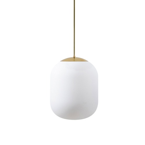 Koule - OS TAN62761 TANIA P1 HP závěsné skleněné svítidlo mosaz / bílá IP40 4000 K 52W LED - OSMONT - foto 1