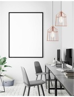 Dekorativní - NV 7605179 Závěsné svítidlo PEPPINO matná měď černý a bílý kabel E27 1x12W - NOVA LUCE
