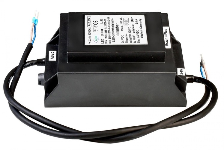 Stabilizované napětí - IMPR 872045 LED transformátor 60W 24V DC - LIGHT IMPRESSIONS - foto 1