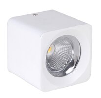 Hranatá - CEN QBBI-2513140 Stropní SVÍTIDLO LED QUBE BÍLÉ 131x131x133mm 25W/230VAC 4000K 2500Lm 45d IP20 - CENTURY