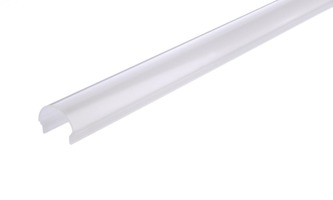 Plexi pro Al profily - IMPR 984526 Reprofil kryt R-01-12 mléčná 40% průhlednost 3000 mm - DEKOLIGHT