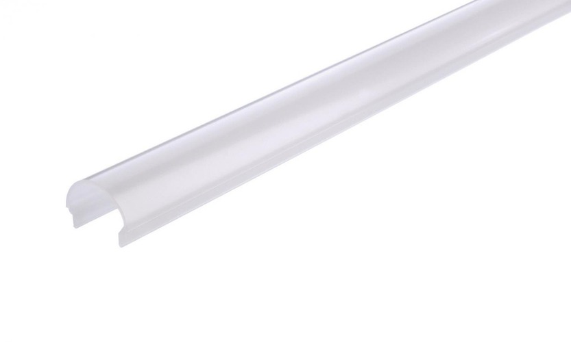 Plexi pro Al profily - IMPR 984526 Reprofil kryt R-01-12 mléčná 40% průhlednost 3000 mm - DEKOLIGHT - foto 1
