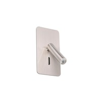 Zapuštěná - FARO 62126 SUAU LED zapuštěné nástěnné svítidlo, nikl - FARO