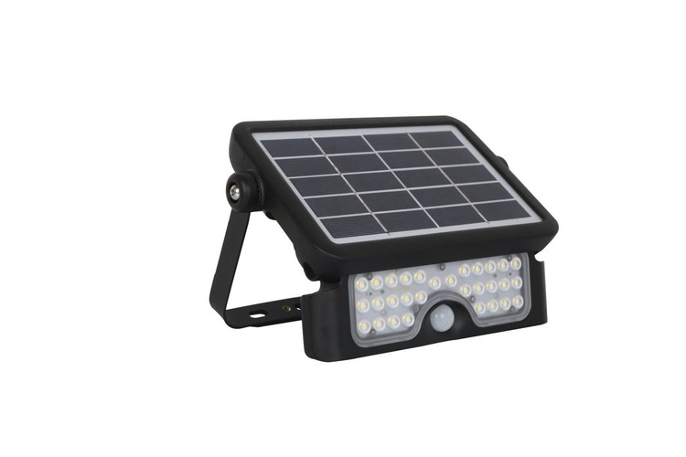 Reflektory - CEN DVS-059040 REFLEKTOR LED DVERSO SOLÁRNÍ SLIM SENSOR 5W 4000K 500Lm 90d 217x54x149mm IP65  - CENTURY - foto 1