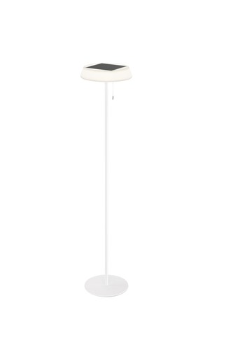 Solární - FAN LED-JIN-PT-BCO Solární stojací lampa Jin (bílá) dobíjecí LED 2,6 W, stmívatelná CCT, IP54, pr. 40 x 147 cm - FANEUROPE - foto 1