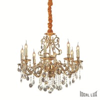 Dekorativní - ILUX 060514 Závěsné svítidlo Ideal Lux Gioconda SP8 oro 060514 - IDEALLUX