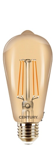 E27 - CEN INVPD-122722 INCANTO EPOCA LED EDISON ST64 12W E27 2200K Dim - CENTURY - foto 1