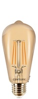 E27 - CEN INVPD-122722 INCANTO EPOCA LED EDISON ST64 12W E27 2200K Dim - CENTURY