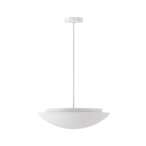 Kruhová - OS AUR60497 AURA P5 závěsné skleněné svítidlo bílá IP40 3000 K 27W LED DALI (původní kód OS 60497) - OSMONT - foto 1