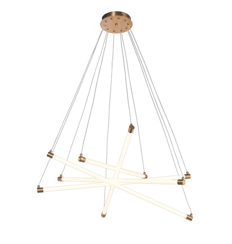 LED přívěšek - LED závěsná lampa 35W měď - foto 1