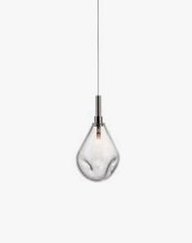 Subtilní - BOMMA 1/80/95107/B/00000/135/A/ANT… Závěsné svítidlo Soap Mini bez baldachýnu čirá / antracit 2,5m kabel - BOMMA - foto 1