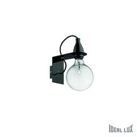 Dekorativní - ILUX 045214 Nástěnné svítidlo Ideal Lux Minimal AP1 nero 045214 - IDEALLUX