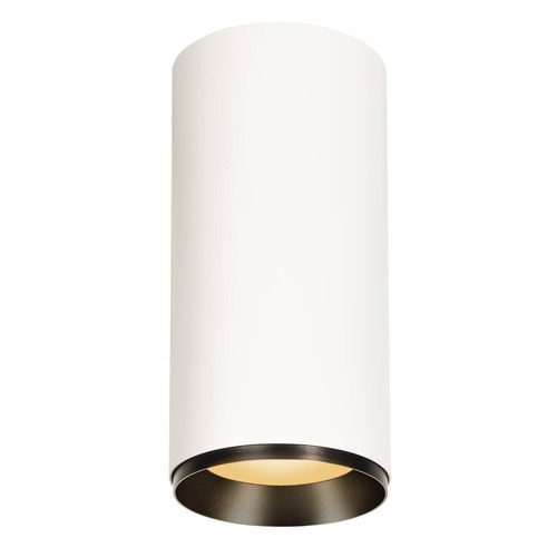 Bodová - LA 1005690 NUMINOS® XL PHASE přisazené stropní svítidlo bílé/černé 36 W 2700 K 24° - BIG WHITE (SLV) - foto 1