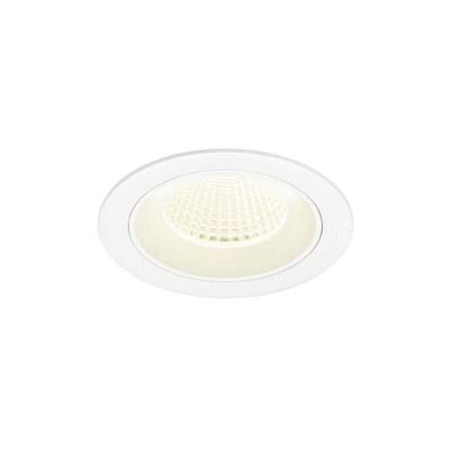 Kruhová - LA 1009644 NUMINOS® M Stropní vestavné svítidlo, 4000 K, 40°, IP20, kulaté, bílé - BIG WHITE (SLV) - foto 1