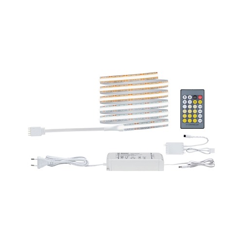 Hlavní osvětlení - P 71114 MaxLED 1000 LED Strip Full-Line COB základní sada 1,5m 15,5W 1200lm/m 672LEDs/m měnitelná bílá 40VA - PAULMANN - foto 1