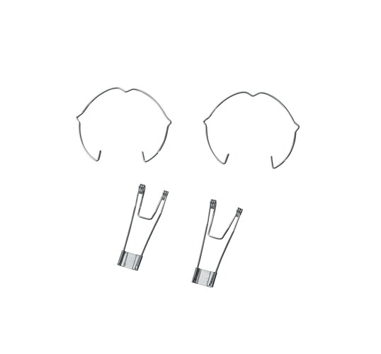 Kotvící prvky, držáky, závěsy - FAN INC-MATRIX-KIT Příslušenství - sada pružin a kroužků pro vestavná bodová svítidla GU10 - FANEUROPE - foto 1