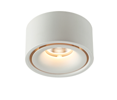 LED svítidla - LED Downlight povrchová montáž 10W bílá 3000K BRIDGELUX-CHIP