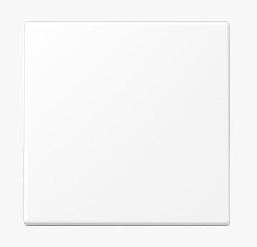 Vypínače a zásuvky - JU LS990WWM Hmatník vypínač / tlačítko bílý LS990WWM - JUNG - foto 1