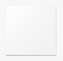 Vypínače a zásuvky - JU LS990WWM Hmatník vypínač / tlačítko bílý LS990WWM - JUNG