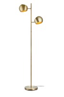 Stojací lampy - MAR 107742 Edgar stojací lampa staromosaz - Markslöjd