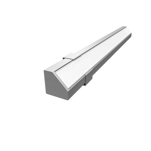 Al profily rohové - LA 1004889 GRAZIA 10 EDGE 2 m alu - BIG WHITE (SLV) - foto 1