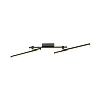 Podélná - LD 14357-18 Kolekce Schöner Wohnen LED stropní svítidlo STRAIGHT, černá, nastavitelná ramena, 3000K - JUST LIGHT