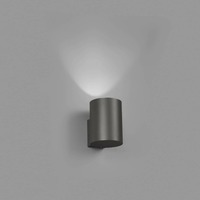 Nástěnná - FARO 70283 THON 1L LED nástěnná lampa, šedá - FARO