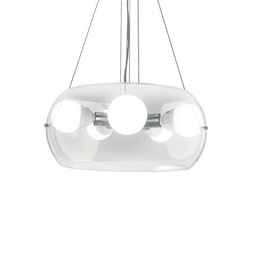 Dekorativní - ILUX 016863 Závěsné svítidlo Ideal LUx Audi-10 SP5 transparente 016863 čiré - IDEALLUX - foto 1