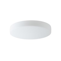 Kruhová - OS EDN43039 EDNA 4 stropní/nástěnné skleněné svítidlo bílá IP43 2x25W E27 HF - OSMONT