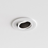 Kruhová - AST 1434003 Downlight svítidlo Pinhole Slimline Round nastavitelné protipožární 6W GU10 bílá - ASTRO Lighting