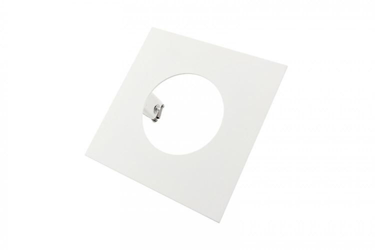 Pro zapuštěná svítidla - IMPR 930972 Deko-Light příslušenství - redukční kroužek pro zapuštěná svítidla hranatý 130/70 mm, bílá - foto 1