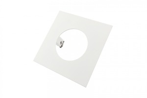 Pro zapuštěná svítidla - IMPR 930972 Deko-Light příslušenství - redukční kroužek pro zapuštěná svítidla hranatý 130/70 mm, bílá