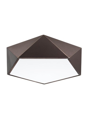 Downlight - NV 8186203 Stropní svítidlo DARIUS stropní svítidlo kov a akrylový difuzor hnědá zvenku a matná bílá uvnitř E27 4x12W - NOVA LUCE - foto 1