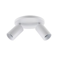 Bodová - IMPR 348253 Deko-Light stropní přisazené svítidlo Can Tilt kulaté, 2x 7,5 W GU10, bílá