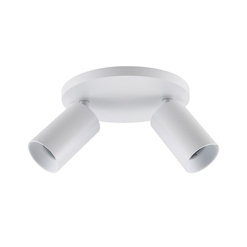 Bodová - IMPR 348253 Deko-Light stropní přisazené svítidlo Can Tilt kulaté, 2x 7,5 W GU10, bílá - foto 1