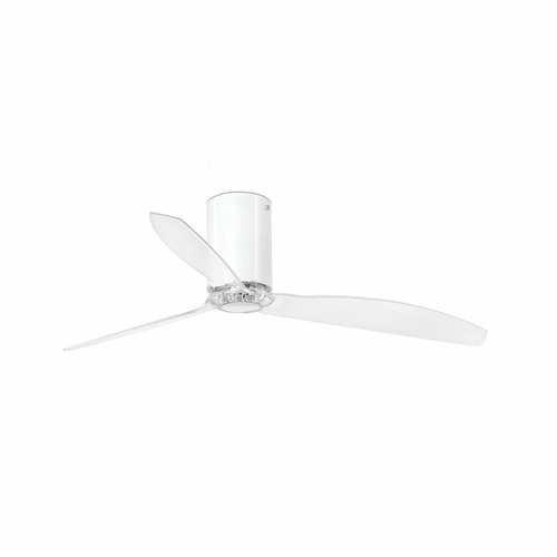 Ventilátory - FARO 32038 MINI TUBE FAN, bílá/transparentní, stropní ventilátor s DC motorem - FARO - foto 1