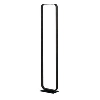 Stojací lampy - FAN LED-MOKA-PTC Stojací lampa LED MOKA hnědá 16 W 1120 lm 3000 K 22 x 14 x 114 cm - FANEUROPE