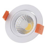 Vestavěný - LED COB Downlight kulaté otočné 60°