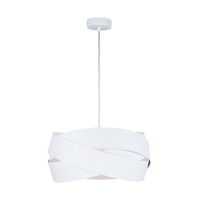 Dekorativní - ZUMA 133867-025739 1113 závěsné svítidlo TORNADO 40 cm bílá - ZUMALINE