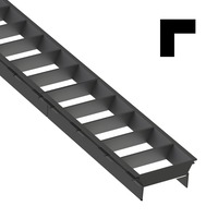 Liniové CLICK - SLC SLC9543 LED svítidlo Click mřížka L spojka černá - TLG