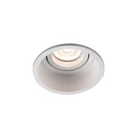 Kruhová - FARO 40118 HYDE R zapuštěné nastavitelné kruhové stropní svítidlo, bílá - FARO