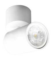 Bodová - CEN ENRB-GU10 ENFASI přisazené svítidlo GU10 BÍLÉ - CENTURY