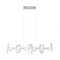 Podélná - LD 19033-21 CURLS LED závěsné svítidlo, stříbrná, moderní design SimplyDim 3000K - LEUCHTEN DIREKT / JUST LIGHT
