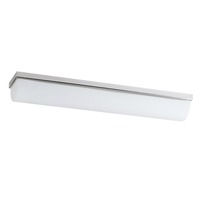 Podélná - OS SYL51922 SYLVIA 1 X14 stropní/nástěnné skleněné svítidlo nerez / bílá IP44 4000 K 18W LED - OSMONT