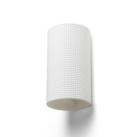 Dekorativní - RED R13999X VÝPRODEJ VZORKU - CALLUM RD2 250 nástěnná bílá Eco PLA 230V E27 10W - RED - DESIGN RENDL