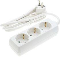 Zásuvky a adaptéry - Napájecí lišta 3 zásuvky