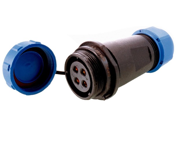 Příslušenství - IMPR 940063 Deko-Light Weipu HQ 12/24/48V zásuvka 4-pólový - foto 1