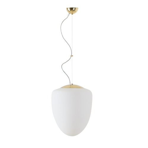 Koule - OS AST60926 ASTRA L závěsné skleněné svítidlo mosaz leštěná / bílá IP40 4000 K 27W LED DALI (původní kód OS 60926) - OSMONT - foto 1