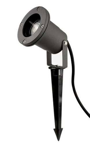 Zápichy - IMPR 732161 Deko-Light bodové svítidlo se zápichem - Spiky, 100mm, 1x 35 W GU10, šedá - LIGHT IMPRESSIONS - foto 1