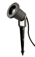 Zápichy - IMPR 732161 Deko-Light bodové svítidlo se zápichem - Spiky, 100mm, 1x 35 W GU10, šedá